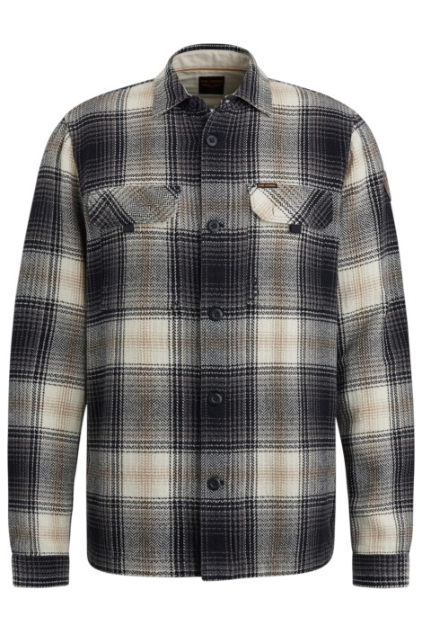 PME legend grijze heren overhemd | Vooraanzicht