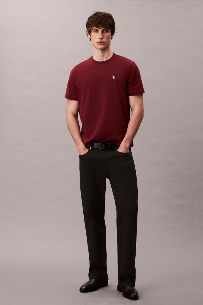Calvin Klein bordeaux heren t-shirt | Model