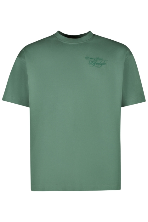 Cars groene heren t-shirt | Vooraanzicht