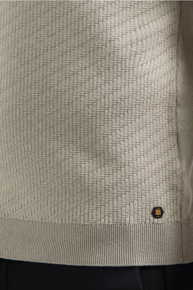 NO-EXCESS beige heren t-shirt | Kleurstaal