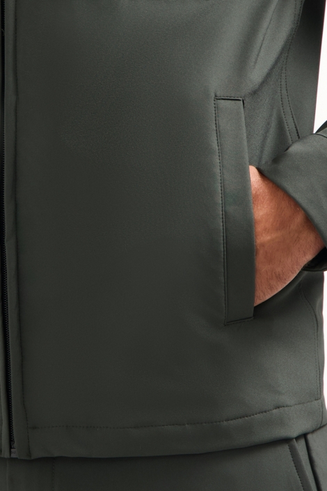 NO-EXCESS groene heren overhemd | Kleurstaal