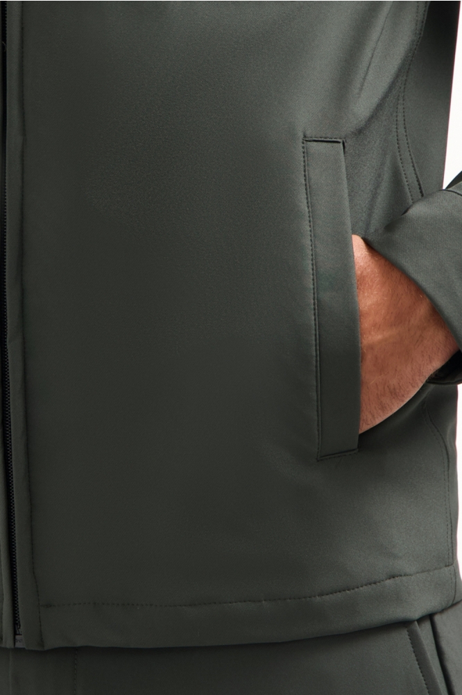 NO-EXCESS groene heren overhemd | Kleurstaal