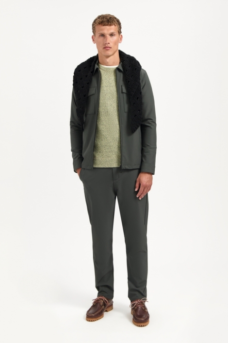 NO-EXCESS groene heren overhemd | Model