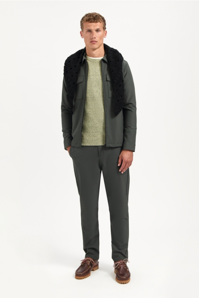 NO-EXCESS groene heren overhemd | Model