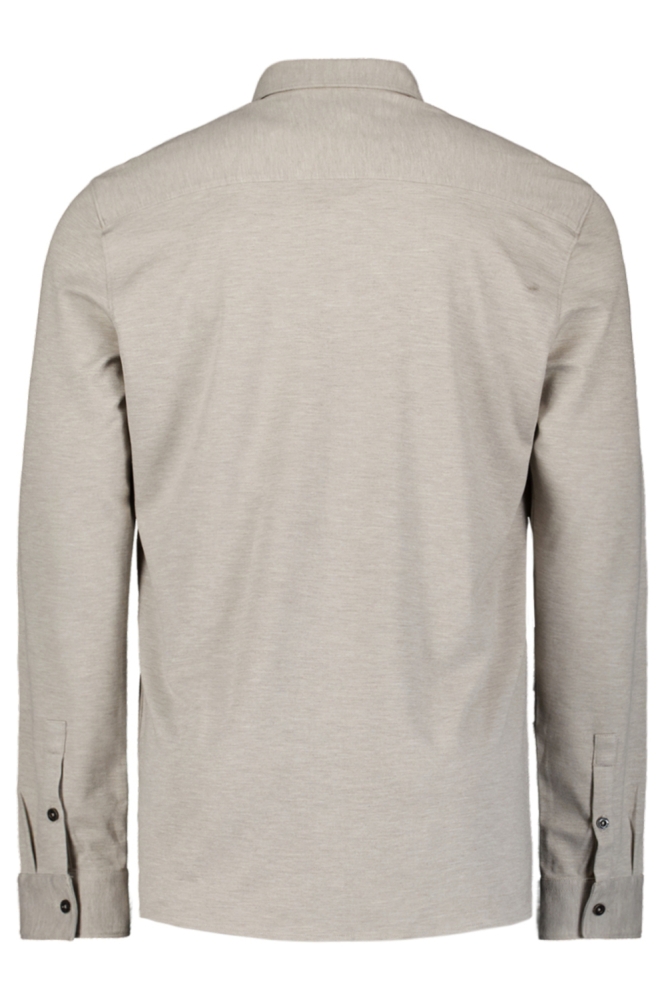 NO-EXCESS grijze heren overhemd | Achteraanzicht