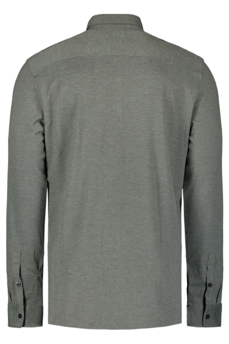 NO-EXCESS groene heren overhemd | Achteraanzicht