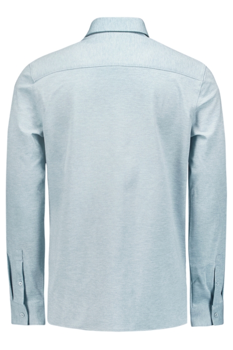 NO-EXCESS blauwe heren overhemd | Achteraanzicht