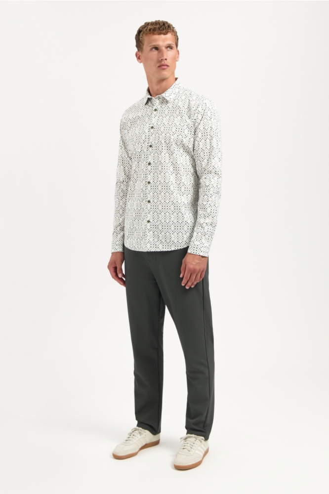 NO-EXCESS groene heren overhemd | Model