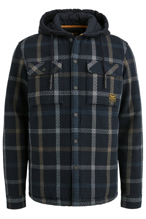 PME legend blauwe heren overhemd | Vooraanzicht