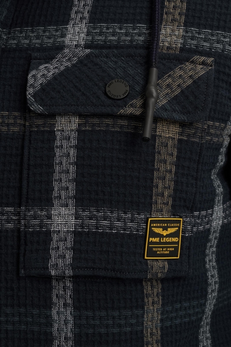 PME legend blauwe heren overhemd | Kleurstaal