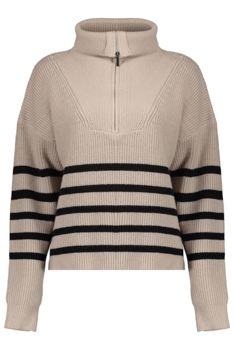 Geisha beige dames trui | Vooraanzicht