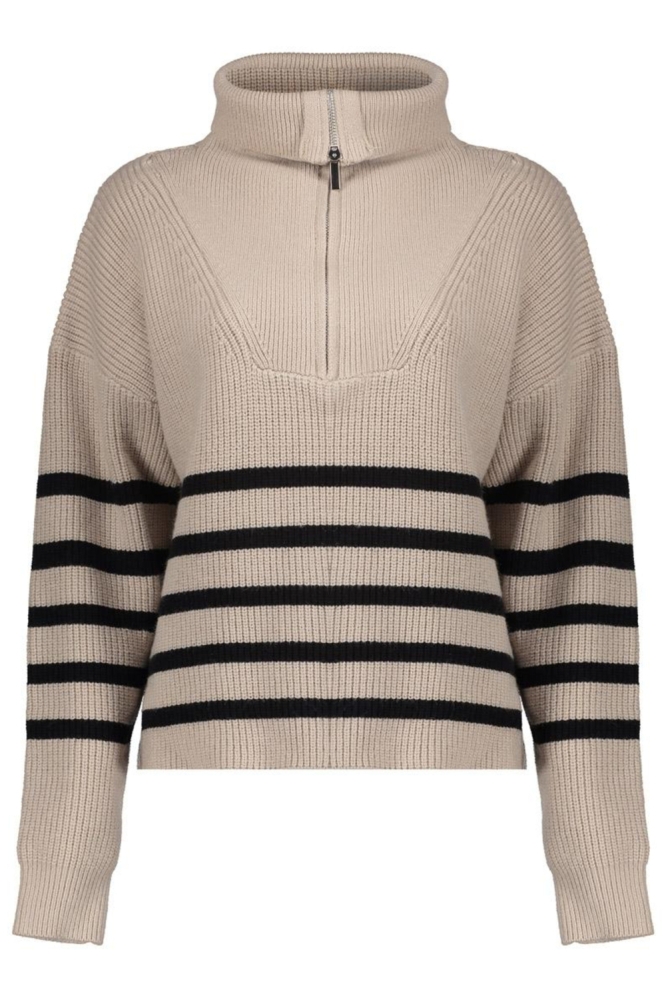 Geisha beige dames trui | Vooraanzicht