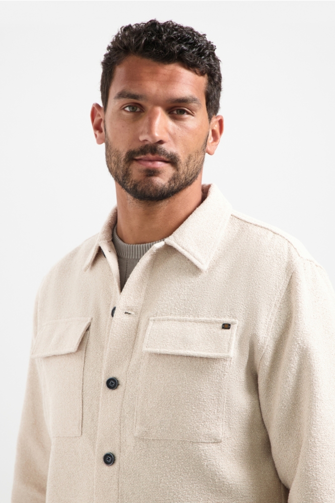 NO-EXCESS beige heren vest | Close up