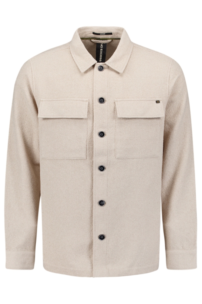 NO-EXCESS beige heren vest | Vooraanzicht