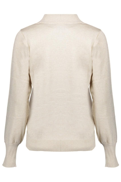 Geisha ecru dames trui | Achteraanzicht