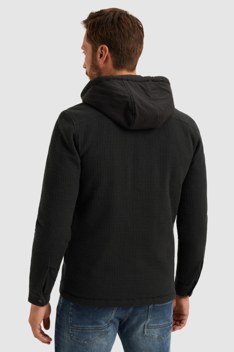 PME legend zwarte heren jas | Model achteraanzicht