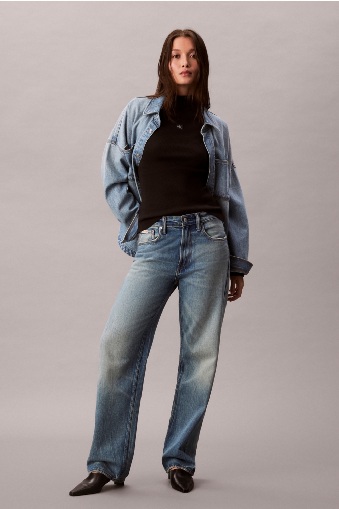 Calvin Klein zwarte dames t-shirt | Model