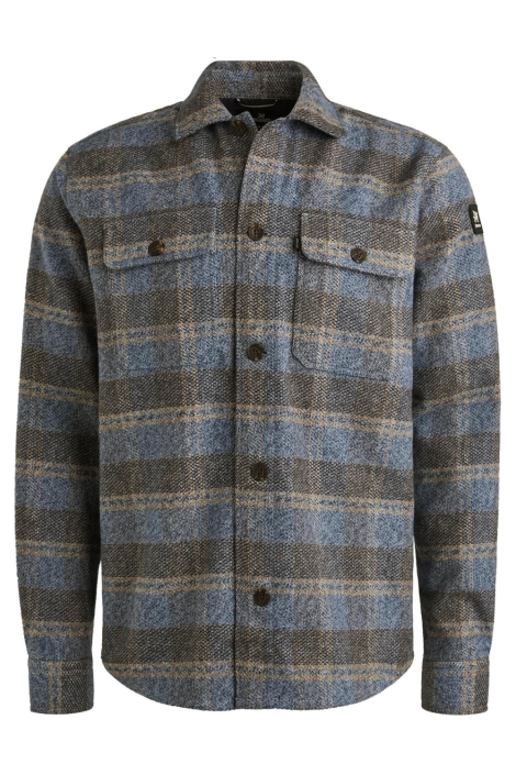 Vanguard blauwe heren overhemd | Vooraanzicht