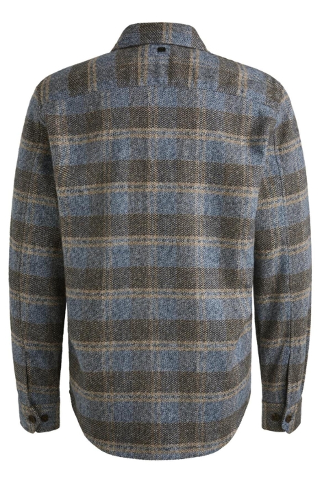 Vanguard blauwe heren overhemd | Achteraanzicht