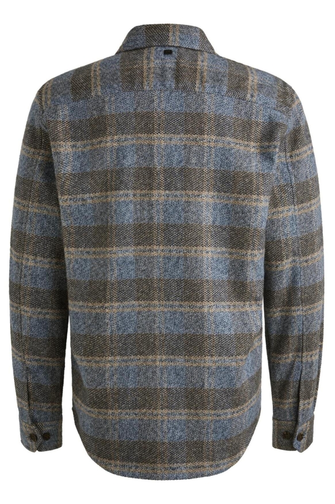 Vanguard blauwe heren overhemd | Achteraanzicht