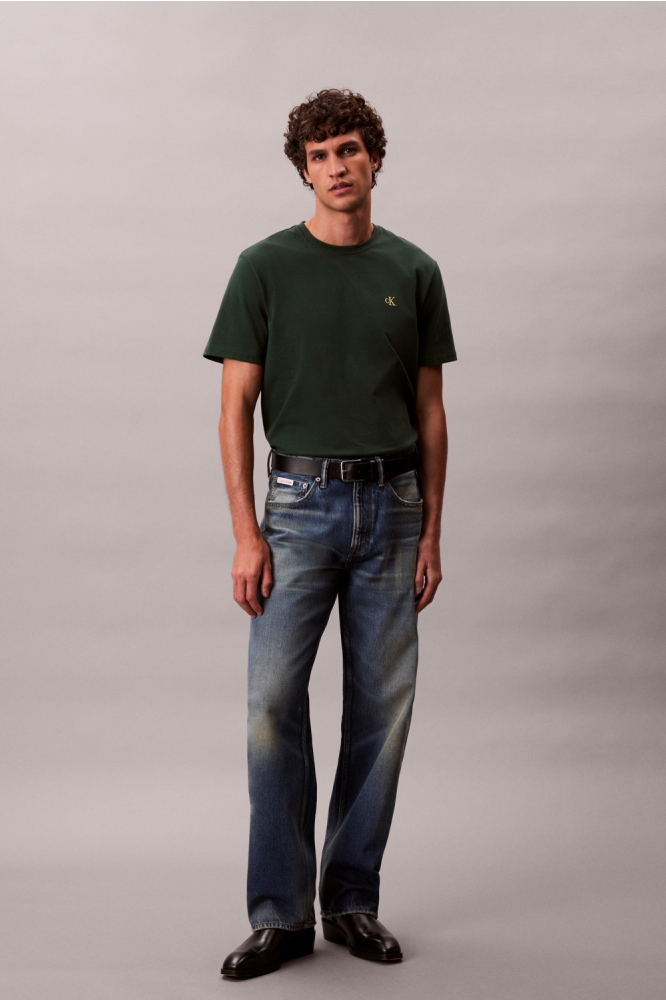 Calvin Klein groene heren t-shirt | Model