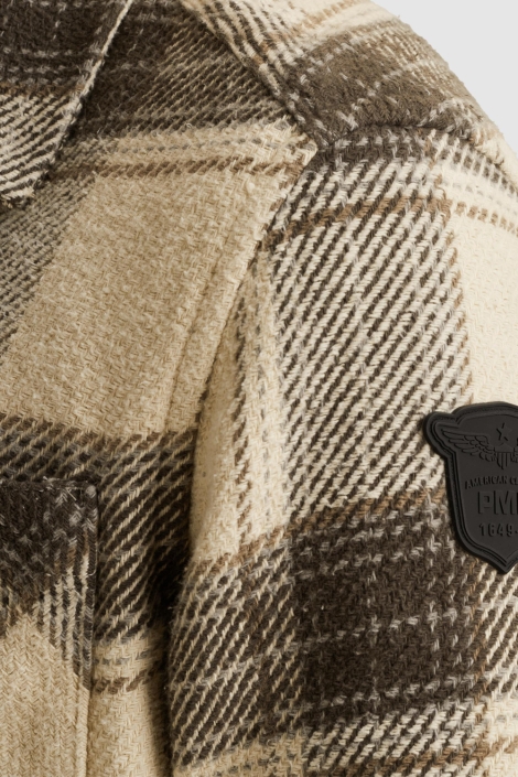 PME legend beige heren overhemd | Kleurstaal