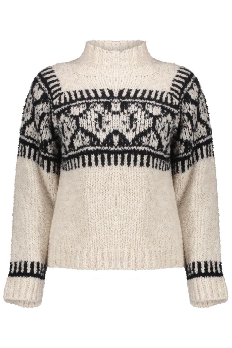 Geisha beige dames trui | Vooraanzicht