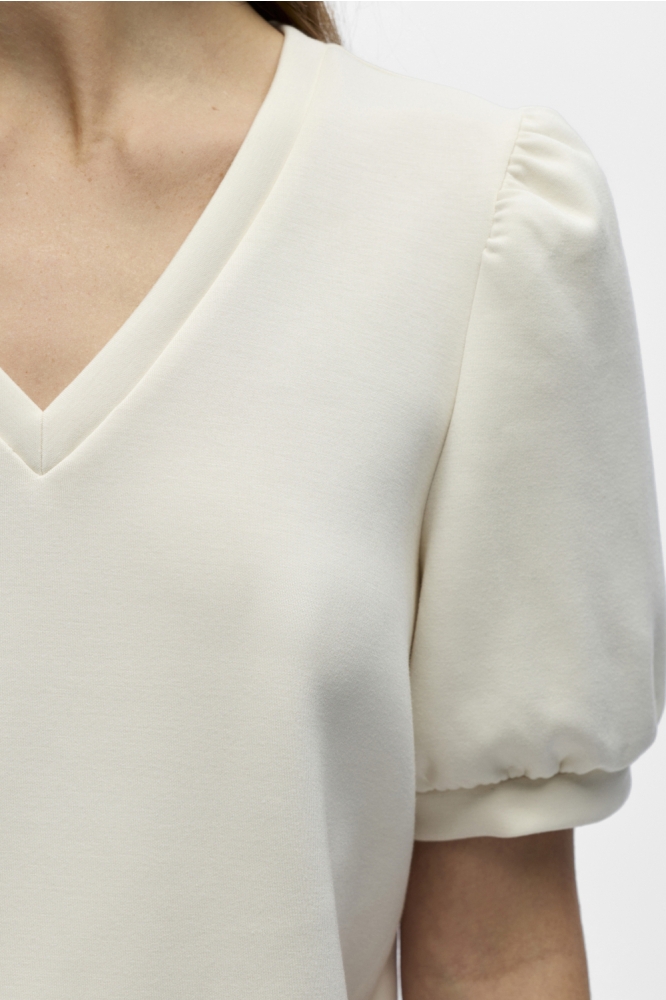 Object beige dames t-shirt | Close up