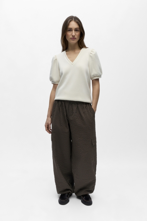 Object beige dames t-shirt | Model