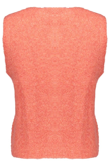 Geisha oranje dames gilet | Achteraanzicht