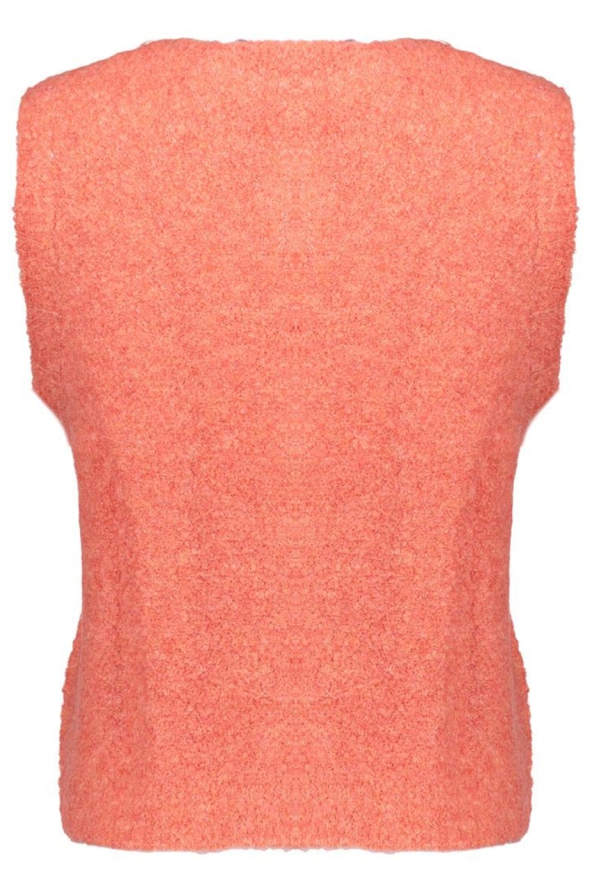Geisha oranje dames gilet | Achteraanzicht