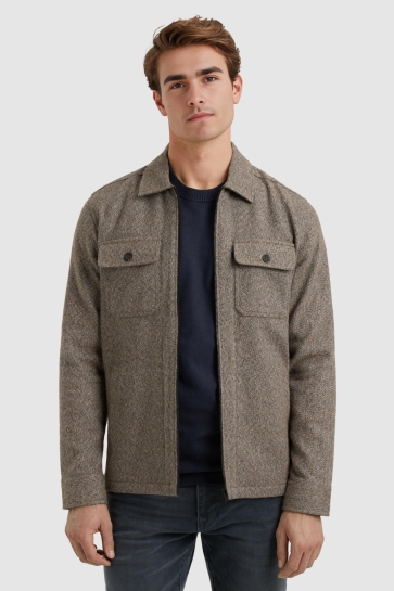 Vanguard GEMELEERD OVERSHIRT VSI2509226 8015