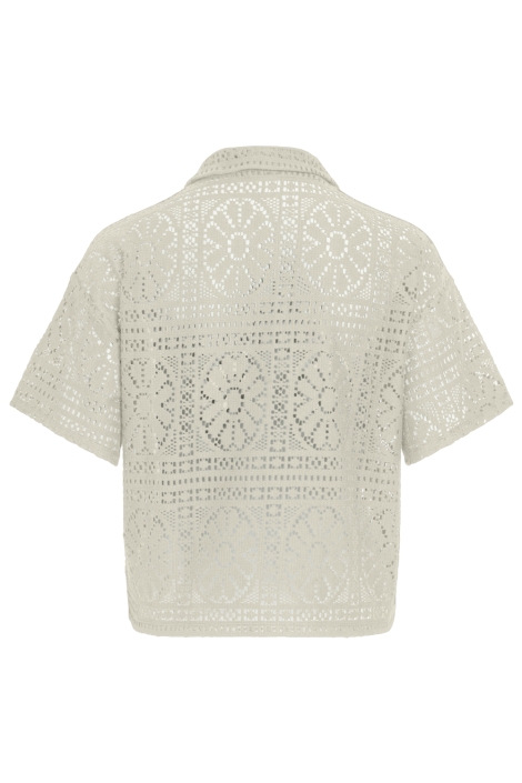 Vila beige dames blouse | Achteraanzicht