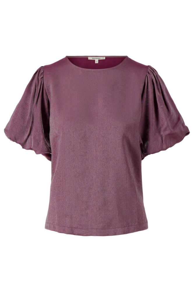 Zusss paarse dames t-shirt | Vooraanzicht