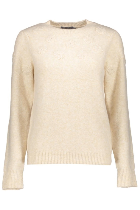 Geisha beige dames trui | Vooraanzicht