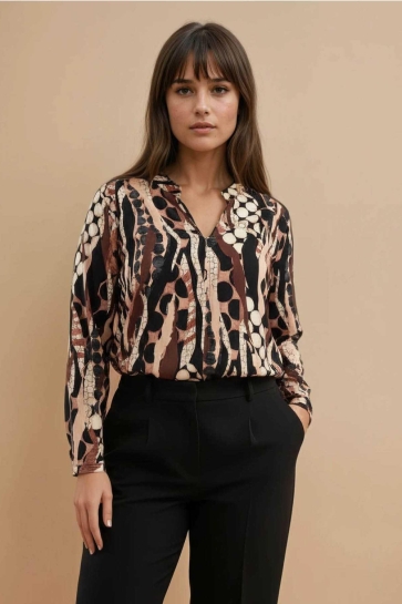 FOS Amsterdam TOP DIDI MARBEL NOP FB 001 ZWART