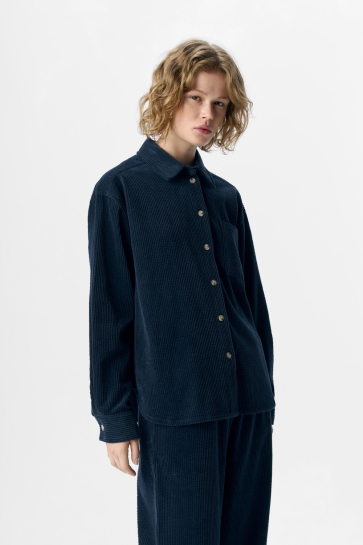 Object Blouse OBJGALA L/S LO SHIRT NOOS 23047833 Sky Captain