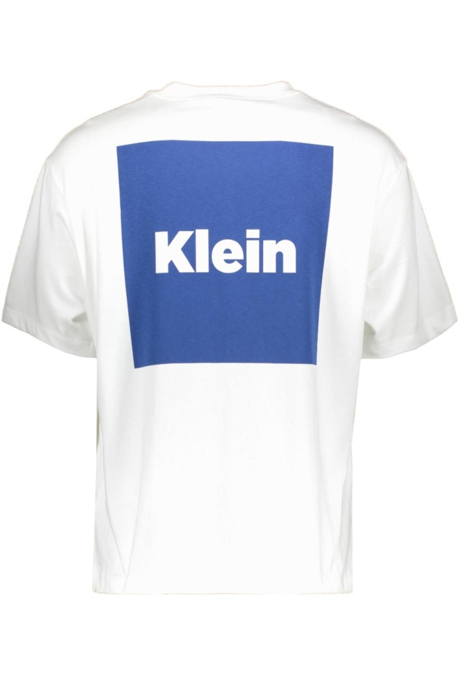 Calvin Klein witte heren t-shirt | Achteraanzicht