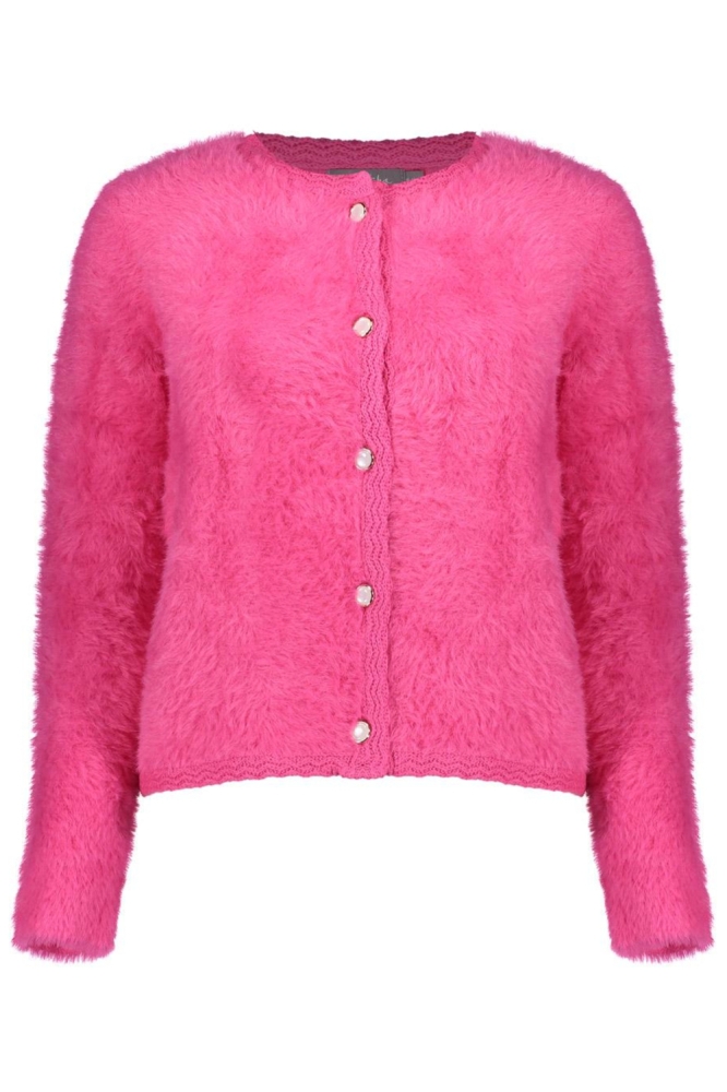 Geisha roze dames vest | Vooraanzicht