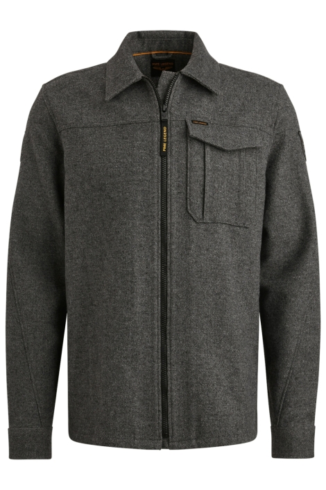 PME legend grijze heren overhemd | Vooraanzicht