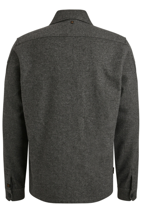 PME legend grijze heren overhemd | Achteraanzicht