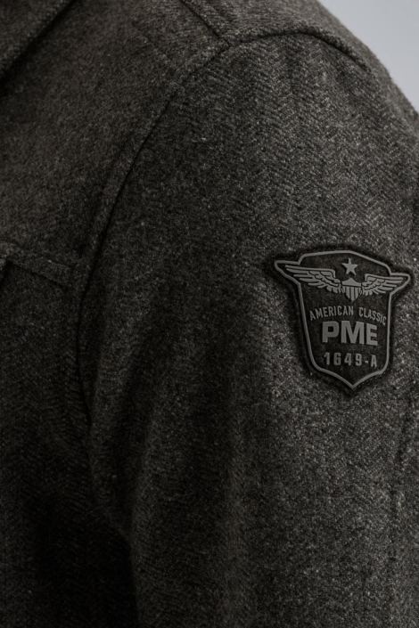 PME legend grijze heren overhemd | Unique Selling Point