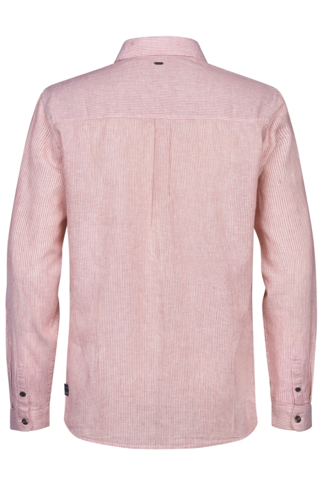 Petrol Industries roze heren overhemd | Achteraanzicht