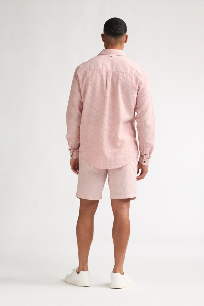 Petrol Industries roze heren overhemd | Model