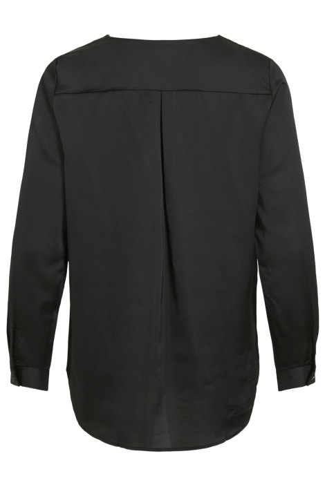 Vila zwarte dames blouse | Achteraanzicht