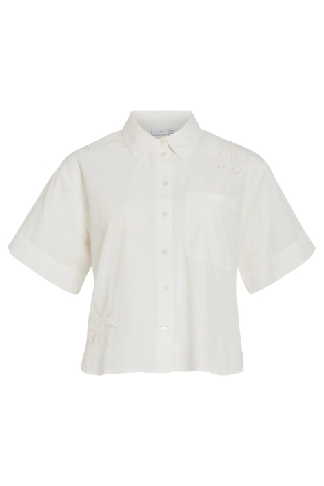 Vila witte dames blouse | Vooraanzicht