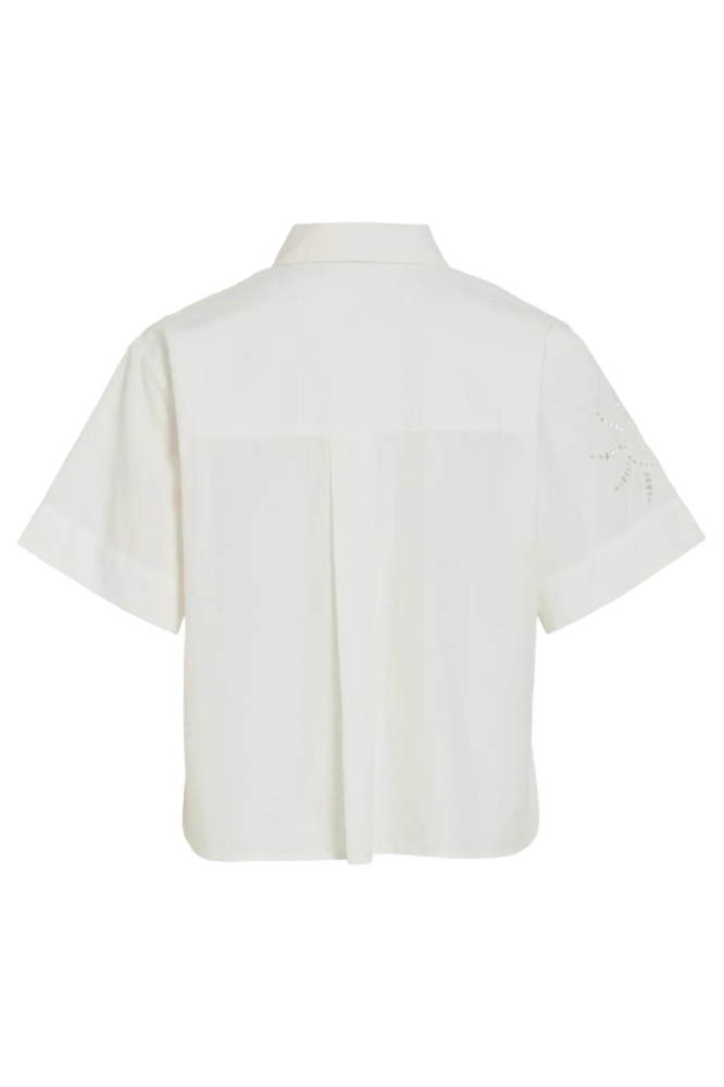 Vila witte dames blouse | Achteraanzicht