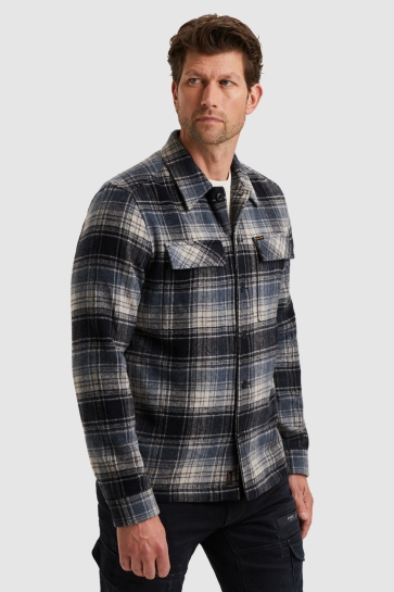 PME legend Overhemd SHIRT JACKET MET RUITPATROON PSI2511260 5282