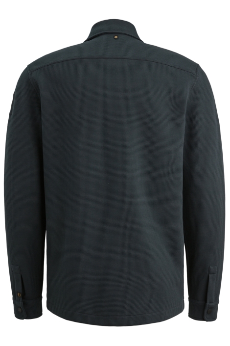 PME legend blauwe heren overhemd | Achteraanzicht