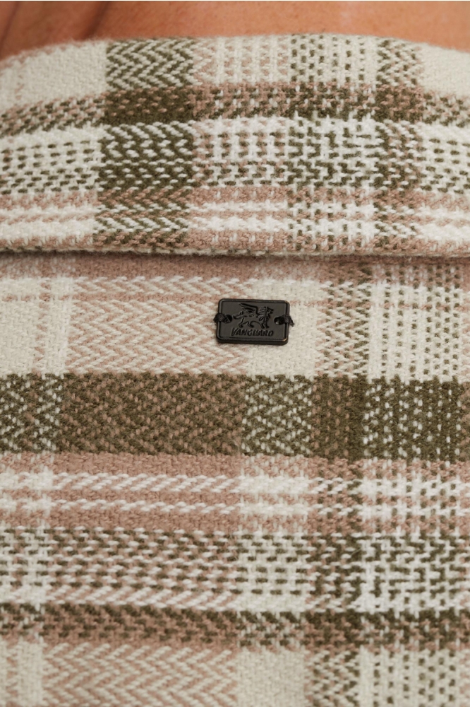 Vanguard beige heren overhemd | Kleurstaal